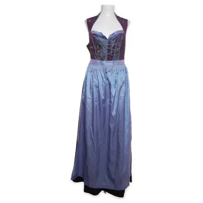 Dirndl (Blauw, Lila, Meerkleurig) van Nockstein Trachten Polyester