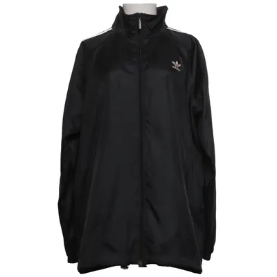 Trainingsjack (Zwart, Wit) van Adidas Gerecycled polyester