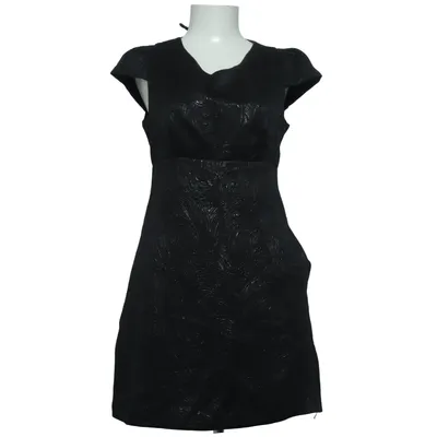 Dress (Black) from Mango Moments Acetate, Polyester, Viscose