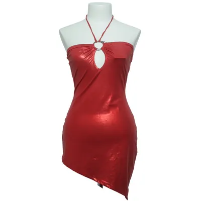 Neckholderkleid (Rot) von Cottelli Collection Elasthan, Polyester