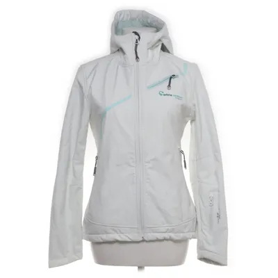 Softshell jacket (Wit, Blauw) van White Season Skiwear Elastaan, Polyester