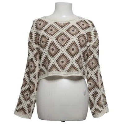 Tröja (Beige, Brun) från Hollister Bomull, Polyester