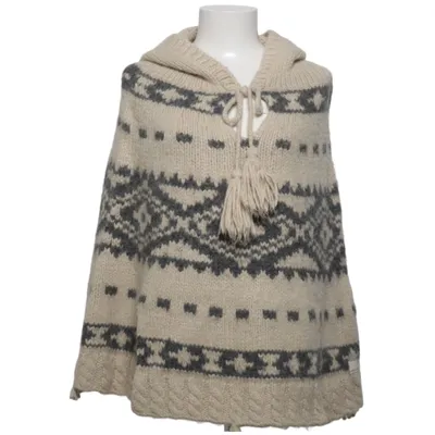 Poncho (Beige, Gray) from Odd Molly Acrylic, Alpaca wool
