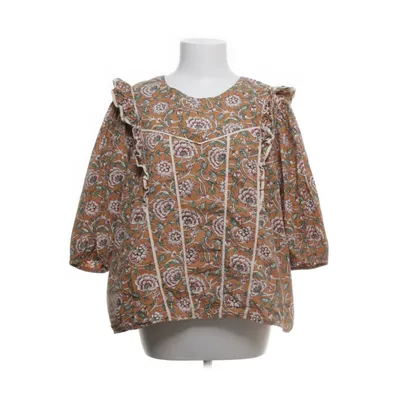 Blouse (Brown, Multicolored) from Sézane Cotton
