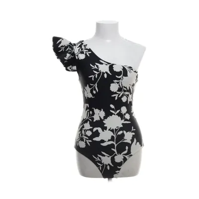 Swimsuit (Black, White) from Johanna Ortiz x H&M Polyamide, Elastane