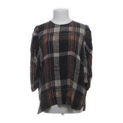 Blus (Svart, Brun, Flerfärgad) från Second Female Elastan, Silke