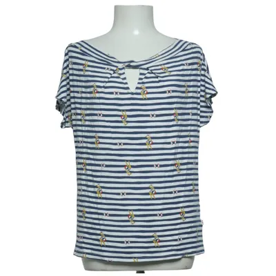T-shirt (Blauw, Wit, Meerkleurig) van Blutsgeschwister Elastaan, Viscose
