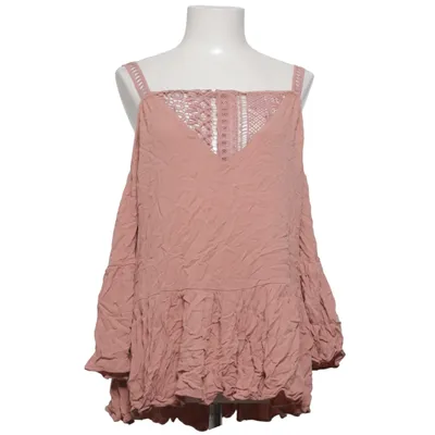 knee length dresses for ladies Sweet Embrace Lace Dress Pink main image 1