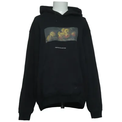 Sweat à capuche (Noir) de Poetic Collective Coton, Polyester