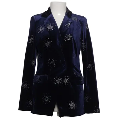 Jacket (Blue) from Never Fully Dressed Elastane, Polyester