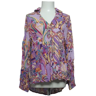 Blus (Lila, Flerfärgad) från Cat & Co Viskos