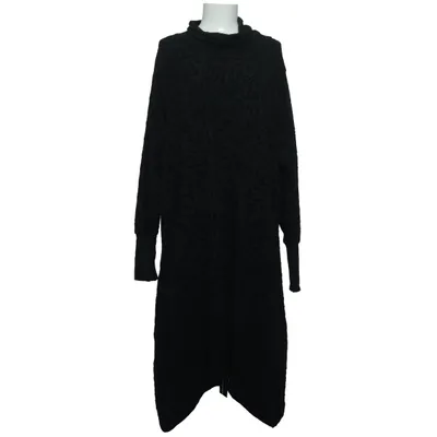 Turtleneck dress (Black, Gray) from Gozzip Elastane, Metallic fiber, Polyamide, Viscose
