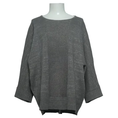 Strickpullover (Grau) von Jackie Acryl, Metallfaser
