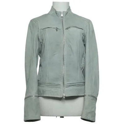 Veste en cuir (Jolan) de Milestone Coton, Cuir, Polyester