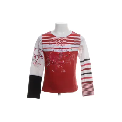 Long sleeve T-shirt (Red, Multicolored) from Marese Cotton, Elastane