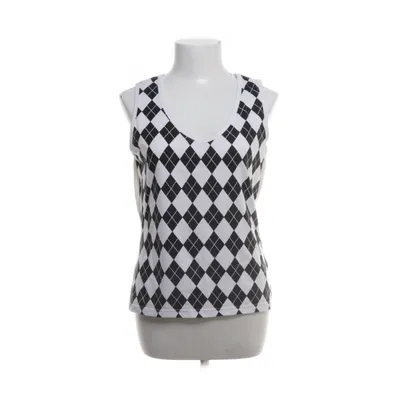 Tanktop (Wit, Zwart) van Rainbow Collection Katoen, Elastaan