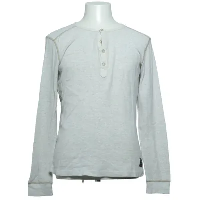 Henley shirt (Grijs) van Diesel Katoen