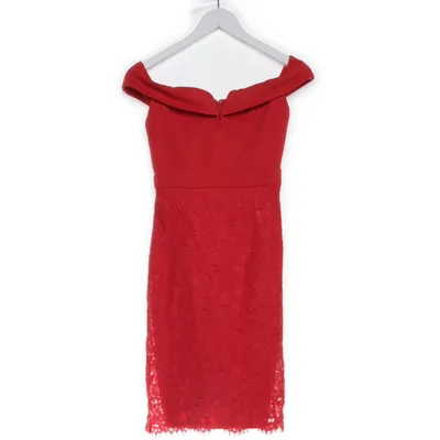Cocktailkjole (Rød) fra Mustard Seed Bomuld, Elastan, Nylon, Polyester