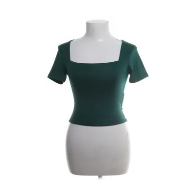 Crop top (Groen) van Amisu Elastaan, Polyester