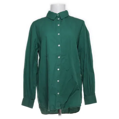 Shirt (Green) from ONLY Blue Denim Cotton