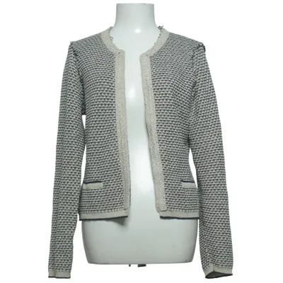 Strickjacke (Blau, Beige) von Maison Scotch Baumwolle, Polyamid, Polyester