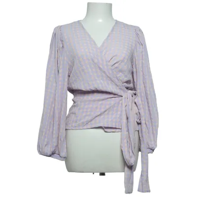 Blouse portefeuille (Violet, Rose) de VRS Woman Coton, Polyester