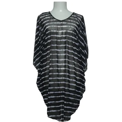 Robe de plage (Noir, Blanc) de Wiki Élasthane, Polyamide