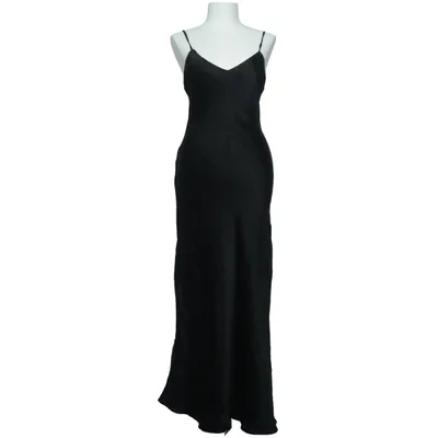 Maxikleid (Schwarz) von Lady Avenue Seide