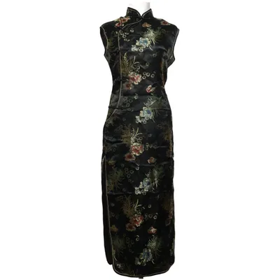 Cheongsam (Zwart, Meerkleurig) van Laogudai