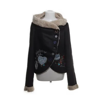 Jacka (Svart) från Desigual Akryl, Polyester