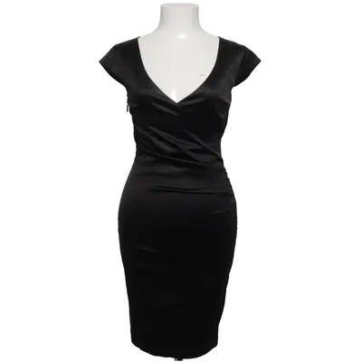 Cocktailjurk (Zwart) van Sisters Acetaat, Elastaan, Polyamide, Polyester
