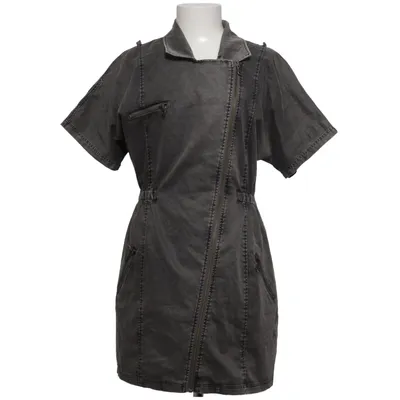Denim dress (Gray) from Sisters Cotton, Elastane, Polyester