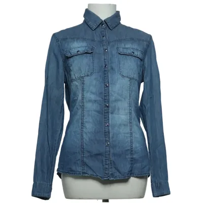 Chemise en jean (Bleu) de Red Label Coton