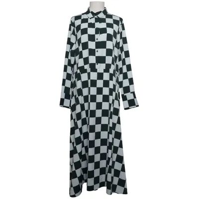 Skjortklänning (Grön, Vit) från Monki Polyester