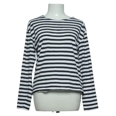 Langærmet t-shirt (Sort, Hvid) fra Lindex Bomuld