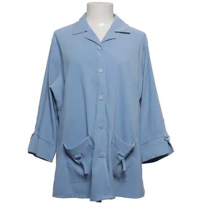 Overshirt (Blauw) van Fabiani Elastaan, Polyester