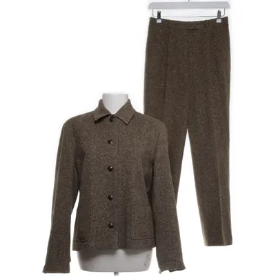 Kostym (Beige) från DinoModa Elastan, Ull