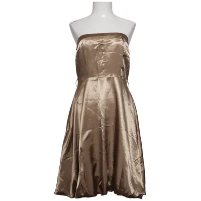 Robe (Marron) de Jennifer Taylor Coton, Polyester