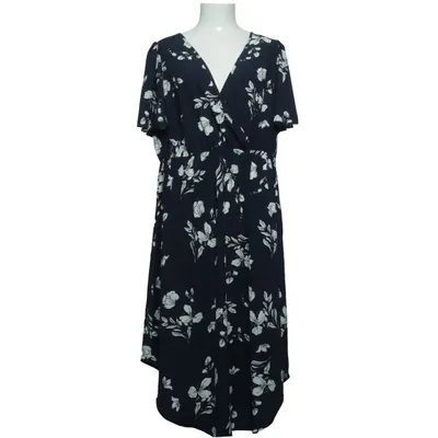 Jurk (Blauw, Wit) van Shein Curve Polyester