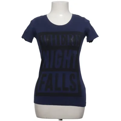 T-shirt (Blå, Sort) fra Guess Bomuld