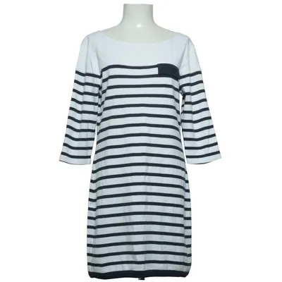 Dress (Blue, White) from Marine Scandinavian Sportswear Cotton