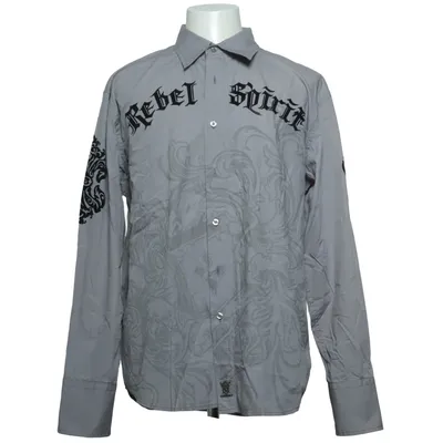 Skjorte (Grå) fra Rebel Spirit Bomuld