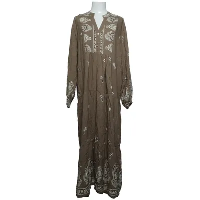 Robe longue (Marron) de Foresta Bella Viscose