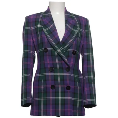 Blazer (Lilla, Grøn, Flerfarvet) fra Sfera Collection Acetat, Elastan, Polyester, Viscose