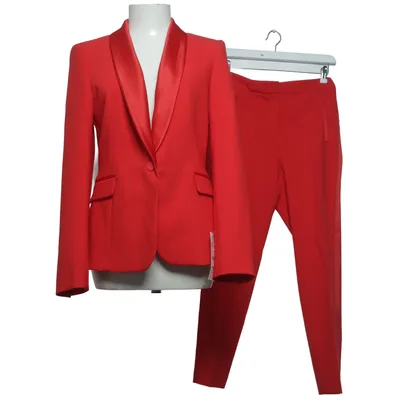 Costume (Rouge) de Zara Élasthane, Polyester, Viscose