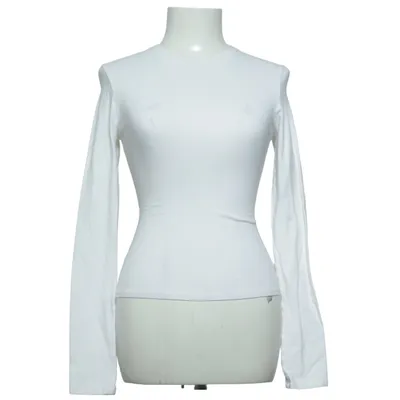 Long sleeve T-shirt (White) from Skims Cotton, Elastane