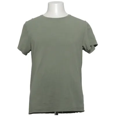 T-shirt (Groen) van Riley Katoen, Elastaan