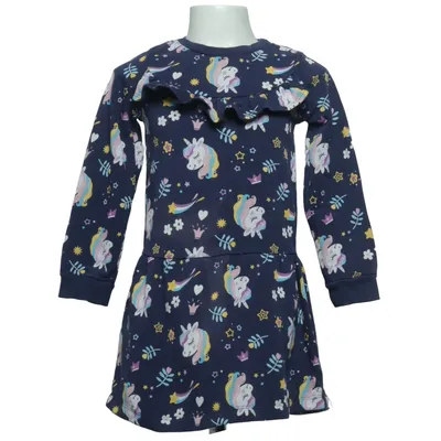 Kleid (Blau, Mehrfarbig) von Impidimpi Baumwolle, Polyester