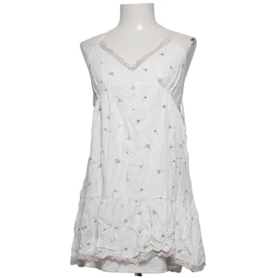 Klänning (Vit, Blå) från Cropp Polyester, Viskos