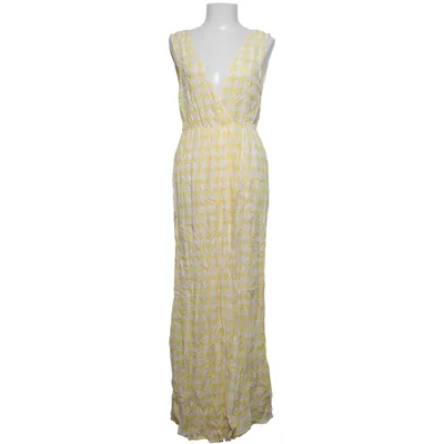 Maxi jurk (Geel, Wit) van Ivyrevel Viscose